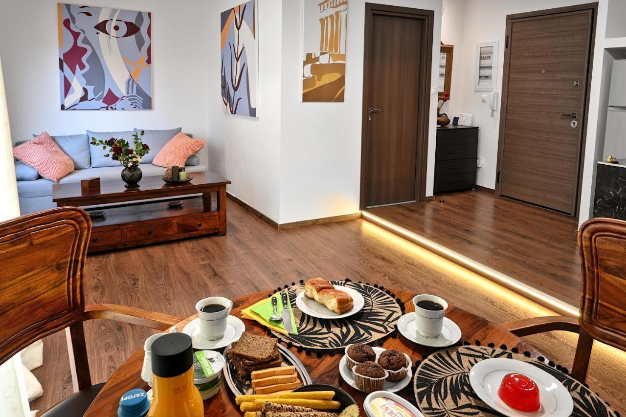 Stylish Apartment, Acropolis View Atenas Exterior foto